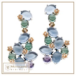 Orecchini Positano pendente| Gioielli De Nobili